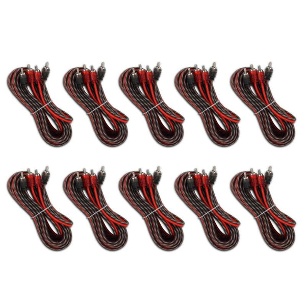 DS18 Level 1 RCA 16-Feet 10 x Pack - RCA-16FT.10PK - front view