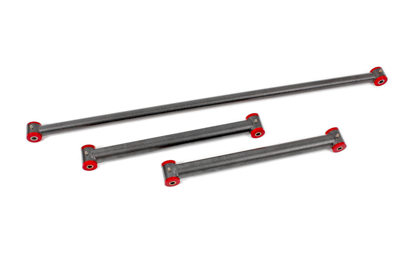 BMR 82-02 3rd Gen F-Body On-Car Adj. Rear Suspension Kit (Polyurethane) - Black Hammertone - RSK032H by BMR Suspension