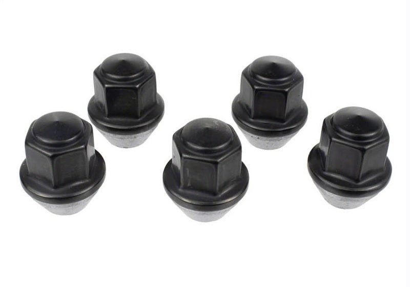 Ford Racing M12 x 1.5 Black Lug Nut - Set of 5 - M-1012-BSB