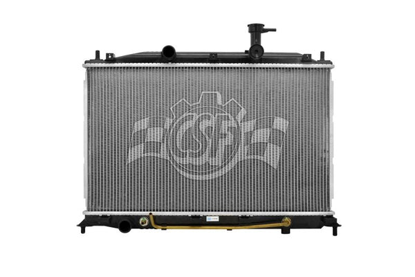 CSF 06-11 Hyundai Accent 1.6L OEM Plastic Radiator - 3339 for 2006-2011 Hyundai Accent