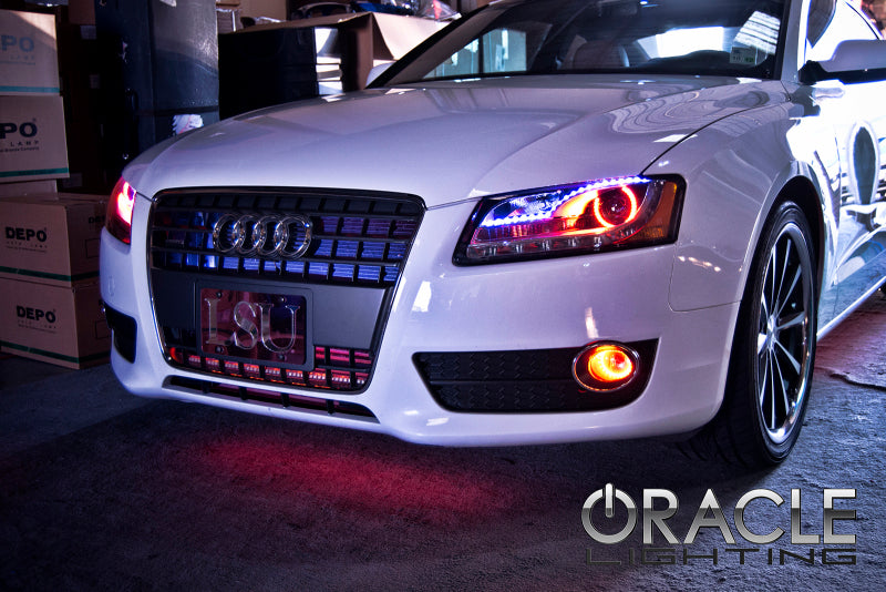 Oracle Audi A5 07-13 Halo Kit - ColorSHIFT w/ Simple Controller SEE WARRANTY - 2351-504
