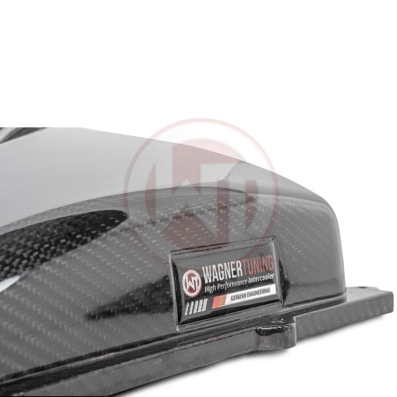 Wagner Tuning 17-20 Audi RS3 8V/ 16-20 Audi TTRS 8S Carbon Air Intake 89mm - 300001002 by Wagner Tuning - angle view