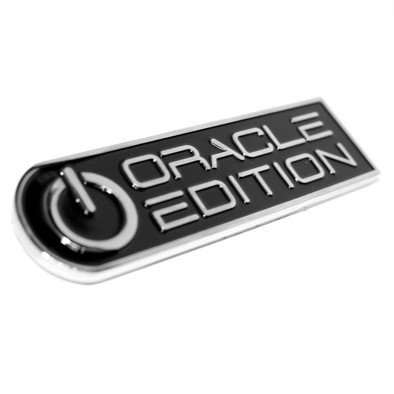 Oracle Edition Badge - Right/Passenger - Black/White SEE WARRANTY - 8031-504