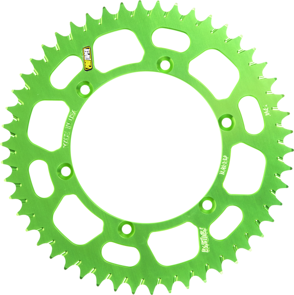 ProTaper Kawasaki Rear Green Sprocket - 51 Teeth - 033179 - front view