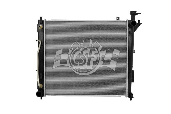 CSF 17-18 Hyundai Santa Fe Sport OEM Plastic Radiator - 3614 for 2017-2018 Hyundai Santa Fe
