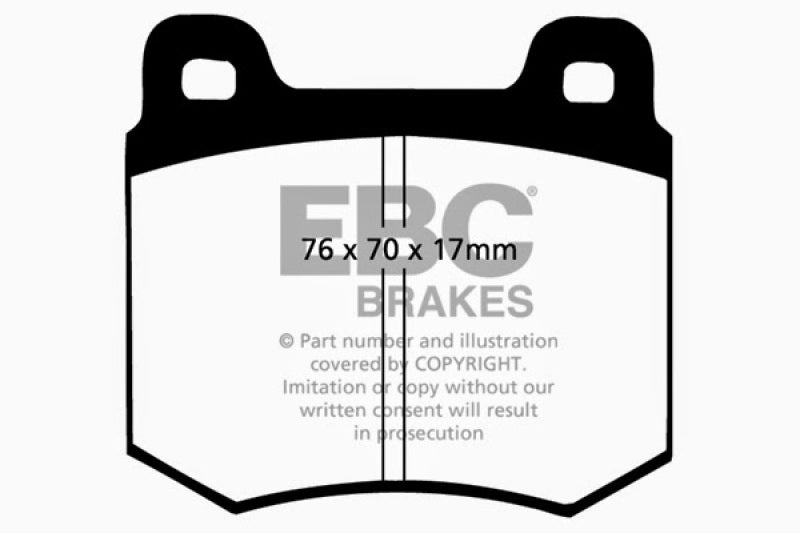 EBC 2019+ Ram Trucks 1500 (DT) Ultimax Front Brake Pads - UD2179