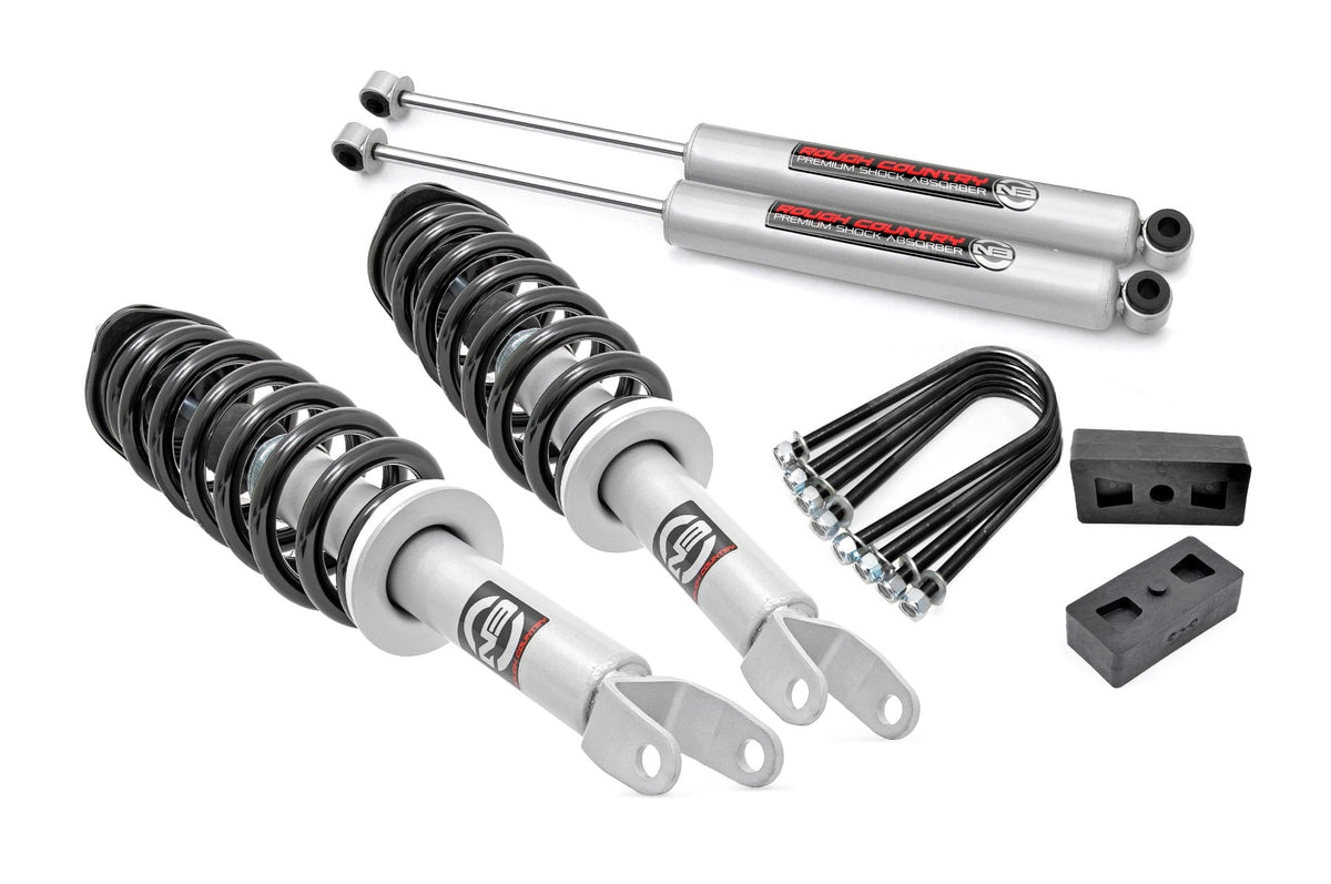 Rough Country - 2.5 Inch Lift Kit - N3 Struts - Dodge 1500 4WD (2006-2008) - 395.23