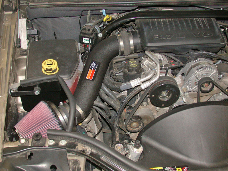 K&amp;N 05-07 Jeep Grand Cherokee V6-3.7L Performance Intake Kit - 57-1545
