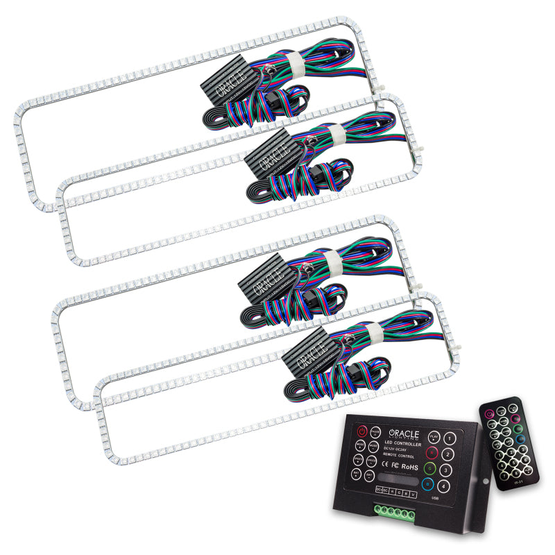 Oracle Ford F250 05-07 Halo Kit - ColorSHIFT w/ 2.0 Controller SEE WARRANTY - 2248-333