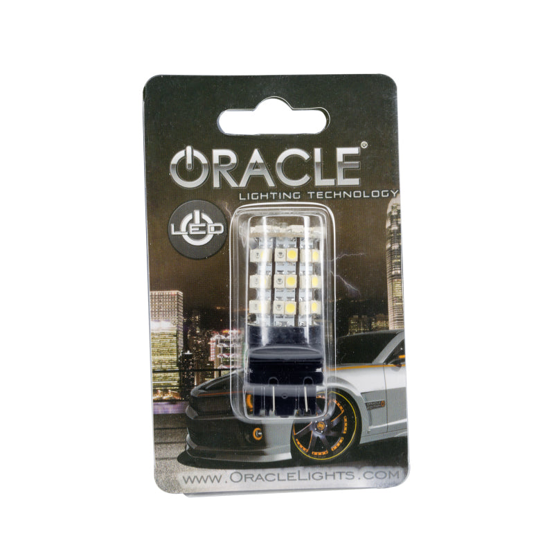 Oracle 3157 64 LED Switchback Bulb (SIngle) - Amber/White SEE WARRANTY - 5014-005