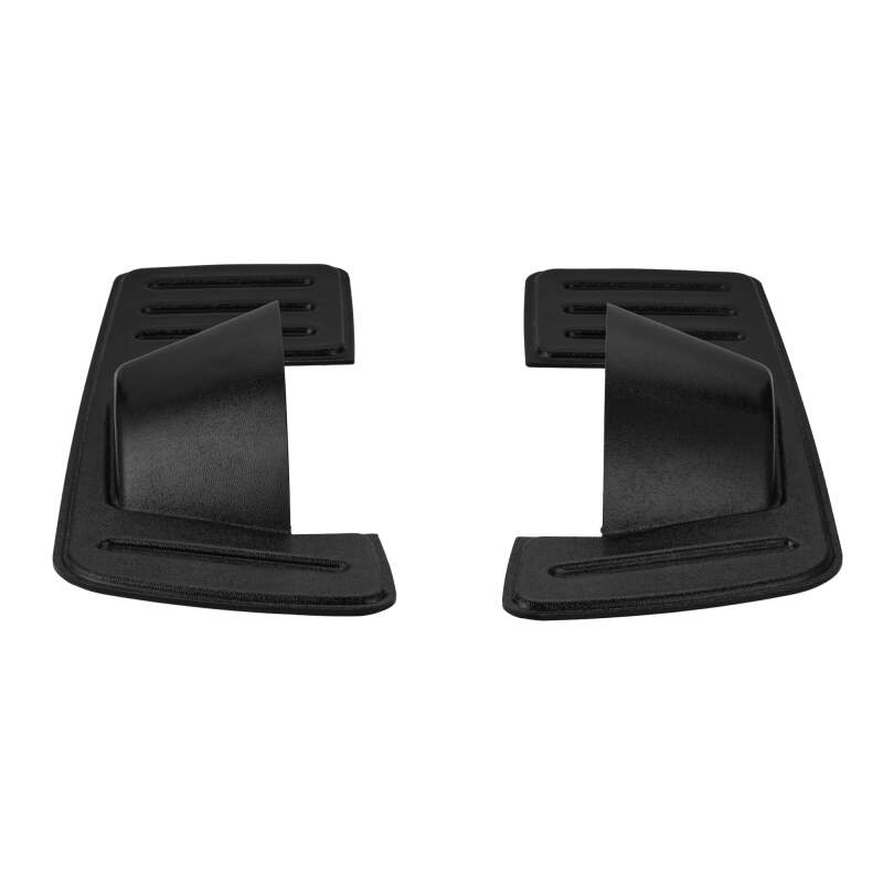 DS18 14-23 Harley-Davidson Saddle Bag Mid Bass Adapter Ring Top Cover to Seal Bags 1x10in ABS Black - RY-HD10SBMBKIT.1423 - side view