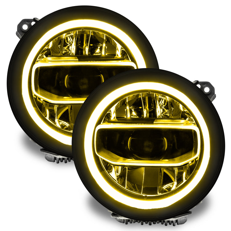Oracle Jeep Wrangler JL/JT RGB+W Headlight DRL  Kit - ColorSHIFT w/ Simple Controller SEE WARRANTY - 1346-504