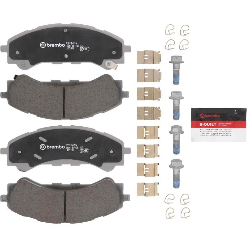 Brembo OE 21-23 Ford Bronco/19-23 Ranger PRIME Ceramic Brake Pad - Front - P24241N