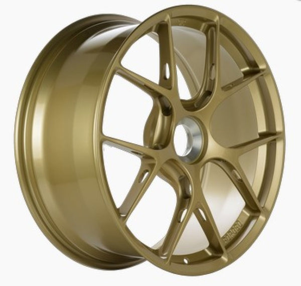 BBS FI-R 20x9.5 ET50 Centerlock Gold Wheel (Porsche GT2RS/GT3RD Front) - FI142GL by BBS