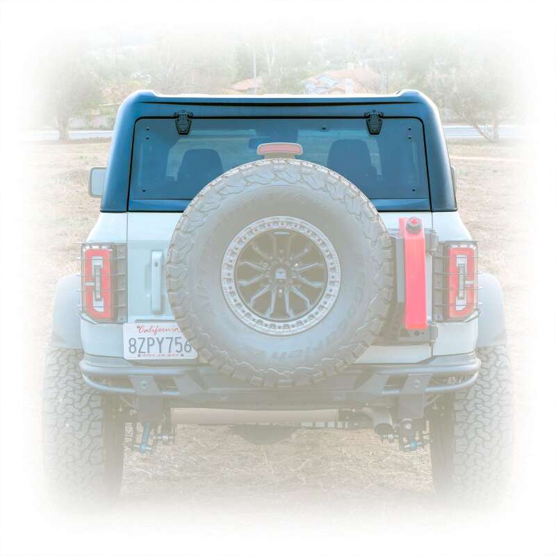 Turn Offroad 2021+ Ford Bronco Hard Top (4 Door) Black/Black Foam Headliner/Wiper & Defrost - HTBR-M4HL01WD