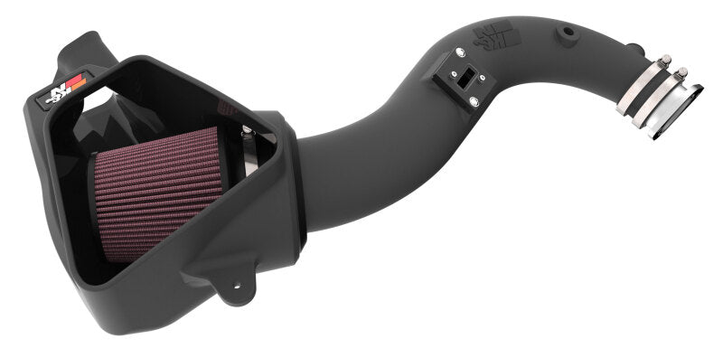 K&amp;N 2024 Ford Mustang Ecoboost L4-2.3L F/L Turbo Aircharger - Cold Air Intake System - 63-2627