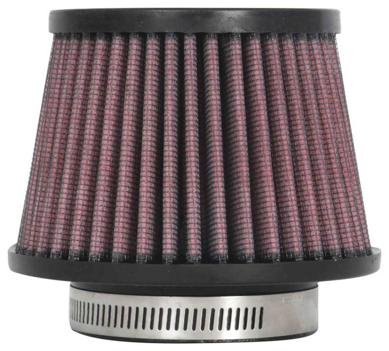 K&amp;N Universal Clamp-On Air Filter 2-1/2in FLG / 4-1/2in B / 3-1/2in T / 3-3/16in H - RU-8100
