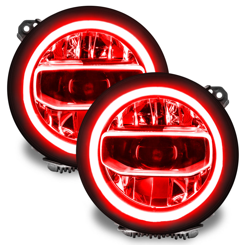 Oracle Jeep Wrangler JL/JT RGB+W Headlight DRL  Kit - ColorSHIFT w/ Simple Controller SEE WARRANTY - 1346-504