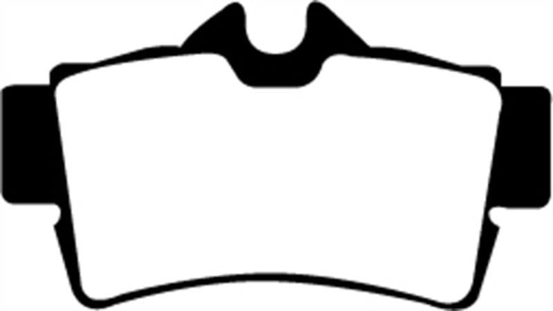 EBC 94-04 Ford Mustang 4.6 Cobra Yellowstuff Rear Brake Pads - DP41156/2R