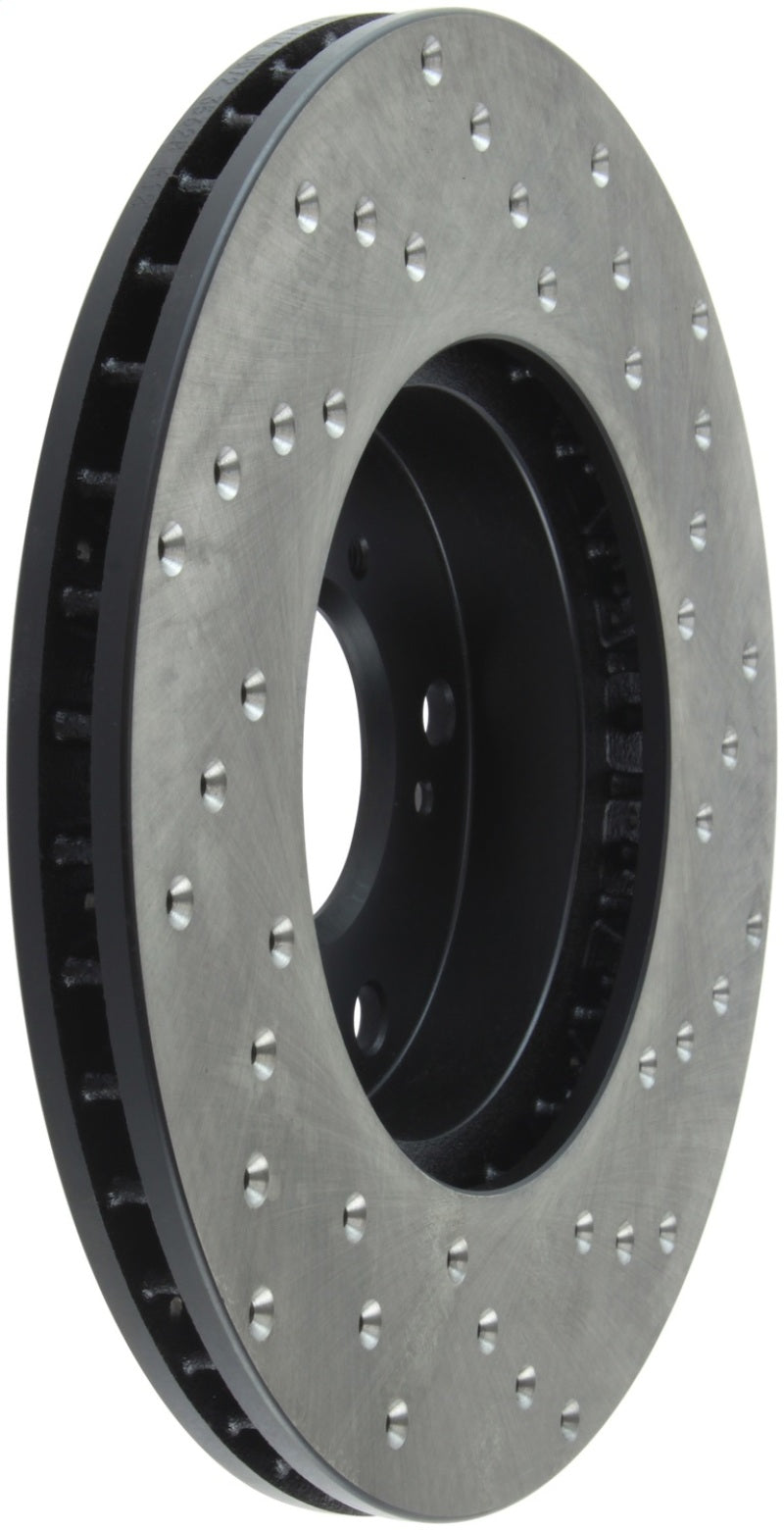 StopTech 06-08 Civic GX / 02-04 CR-V / 98-02 Honda Accord V6 / 03-07 Accord 4 cyl/V6 MT Drilled Rig - 128.40036R