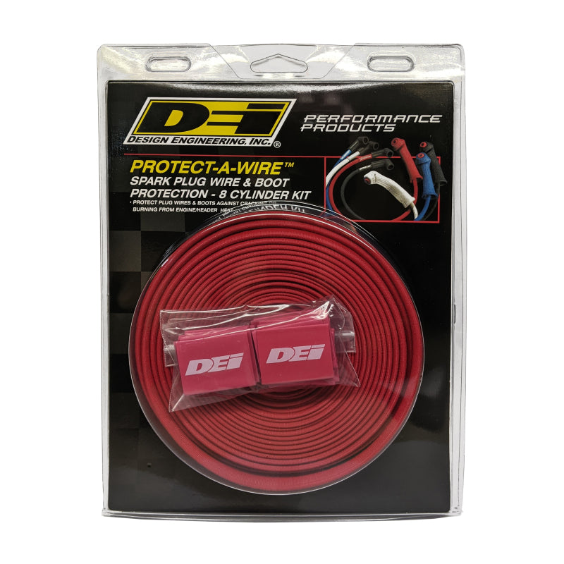 DEI Protect-A-Wire 8 Cylinder - Red - 10622