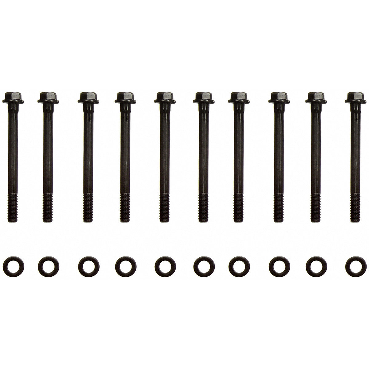 Fel-Pro Nissan Pickup ES 74026 Engine Cylinder Head Bolt Set - ES74026 for 1995-1997 Nissan Pickup - front view