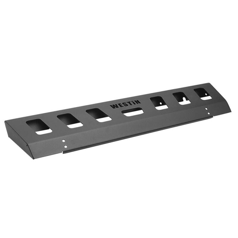 Westin 18-19 Jeep Wrangler JL Front Bumper Skid Plate - Textured Black - 59-80095