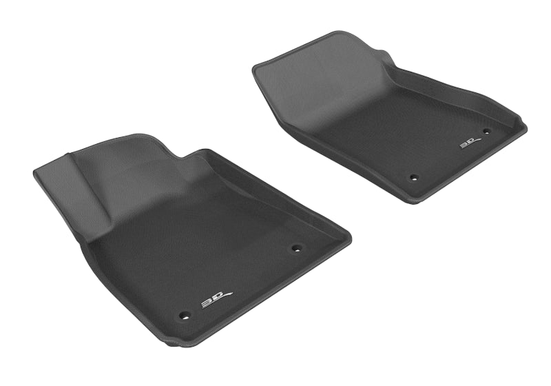 3D MAXpider 2014-2020 Chevrolet Impala Kagu 1st Row Floormat - Black - L1CH04211509