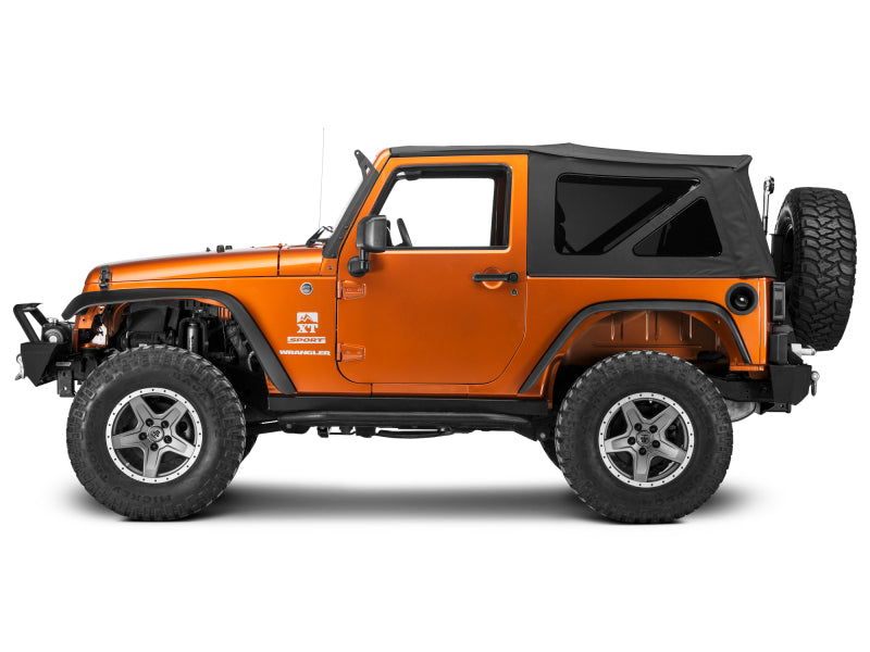 Raxiom 07-18 Jeep Wrangler JK 50-Inch LED Light Bar Windshield Mount w/ Auxiliary Bracket - J106744