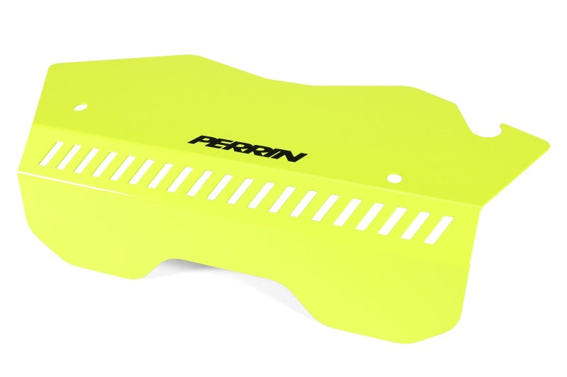 Perrin 2022+ Subaru WRX Pulley Cover - Neon Yellow - PSP-ENG-153NY