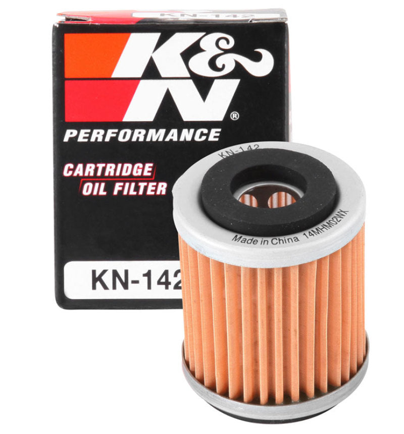 K&amp;N Yamaha 1.5in OD x 1.844in H Oil Filter - KN-142