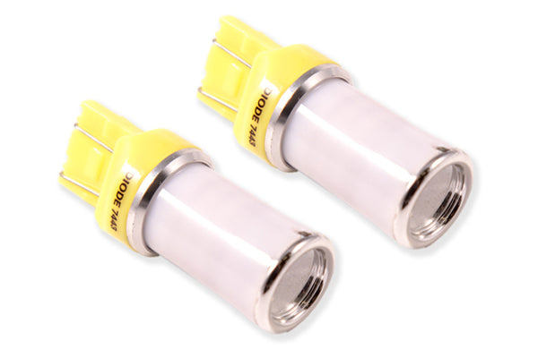 Diode Dynamics 7443 LED Bulb HP48 LED - Amber (Pair) - DD0111P for 2004-2020 Acura MDX - front view