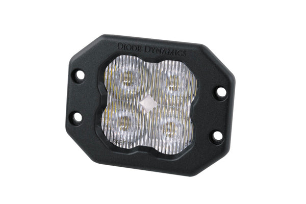 Diode Dynamics SS3 Sport ABL - White SAE Fog Flush (Single) - DD6914S by Diode Dynamics - front view