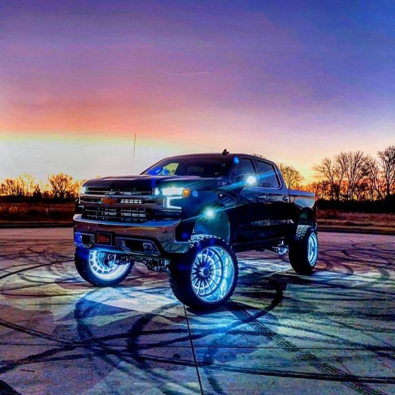 Oracle LED Illuminated Wheel Rings - ColorSHIFT Dynamic - ColorSHIFT - Dynamic SEE WARRANTY - 4215-332
