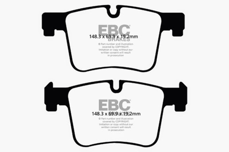 EBC 14+ BMW 228 Coupe 2.0 Turbo ATE calipers Greenstuff Front Brake Pads - DP22105