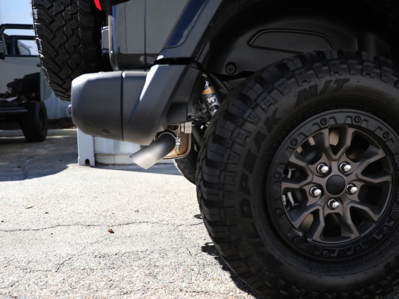 aFe MACHForce XP 304 Stainless Steel Exhaust Tip Upgrade 21-23 Jeep Wrangler JL Rubicon - 49C38102-H
