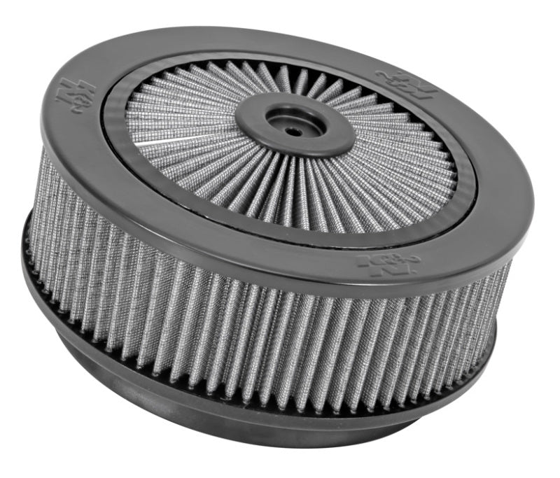 K&N X-Stream Top Assembly 9n OD 7.313in Neck Flange 3in H - 66-3330R by K&N Engineering - front view
