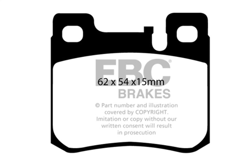 EBC 94-95 Mercedes-Benz C220 (W202) 2.2 (ASC) Ultimax2 Rear Brake Pads - UD620