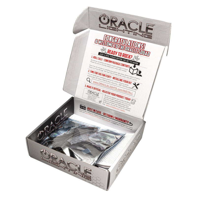 Oracle Exterior Black Flex LED 12in Strip - RGB ColorSHIFT SEE WARRANTY - 3804-333