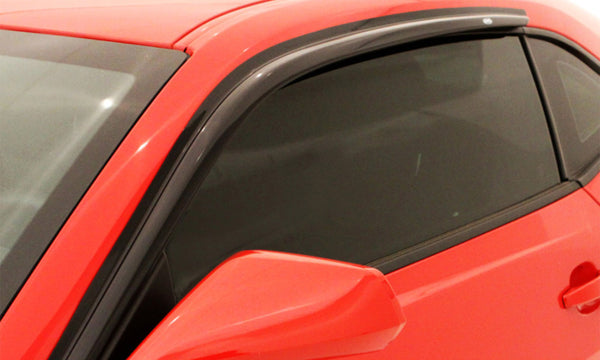 AVS 98-10 Volkswagen Beetle Ventvisor Outside Mount Window Deflectors 2pc - Smoke - 92034 for 1998-2010 Volkswagen Beetle - f
