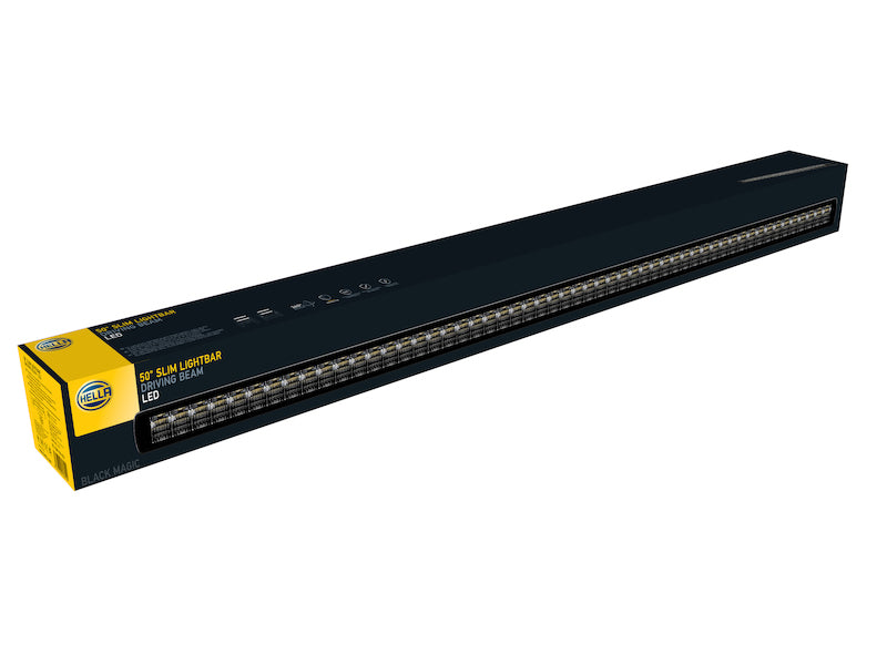 Hella Universal Black Magic 50in Thin Light Bar - Driving Beam - 358176331