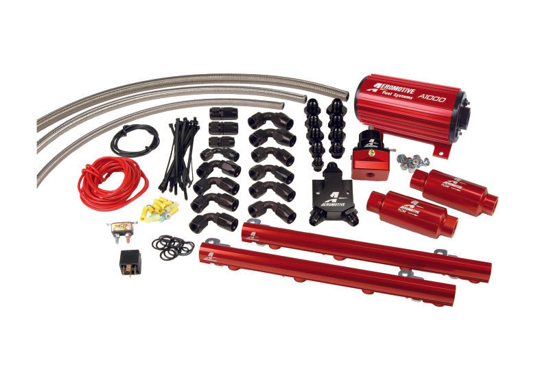 Aeromotive 96-04 Ford SOHC 4.6L Competition Fuel System (Includes A1000 Pump) - 17141