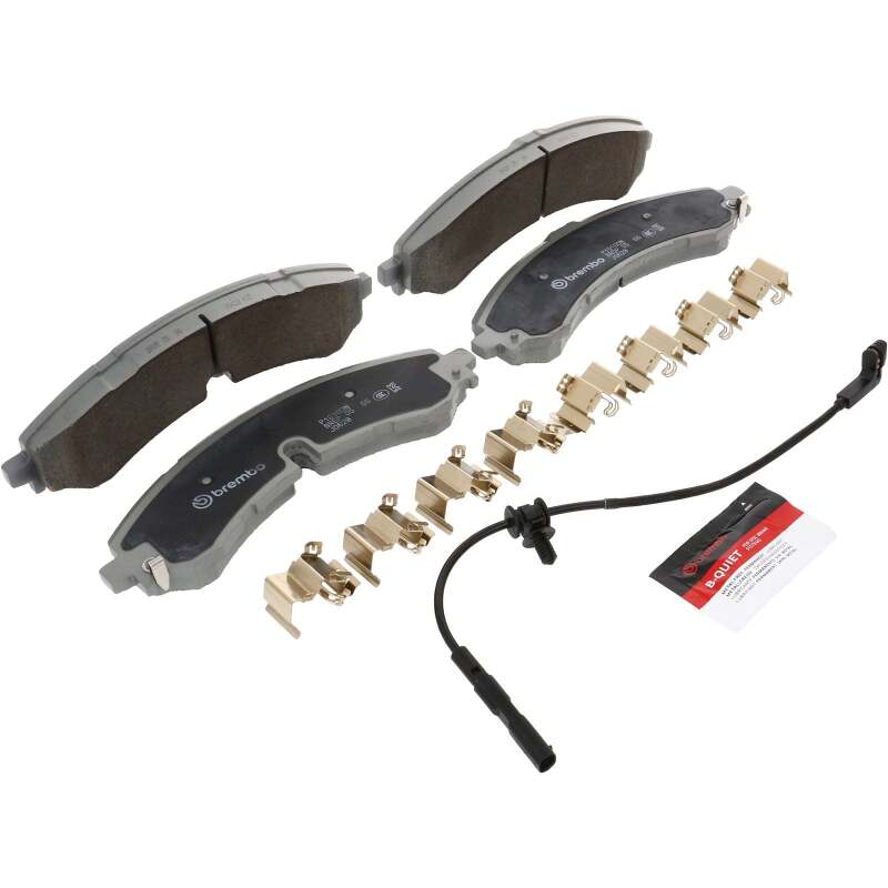 Brembo OE 20-21 Chevy Silverado 2500 HD/3500 HD/GMC Sierra 2500 HD Ceramic Brake Pad - Front - P10100N