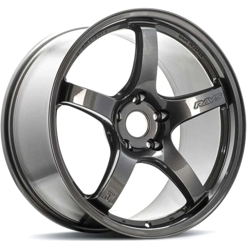 Gram Lights 57CR 18x9.5 +38 5-100 HS Gunmetallic Wheel - WGCRX38DHGP