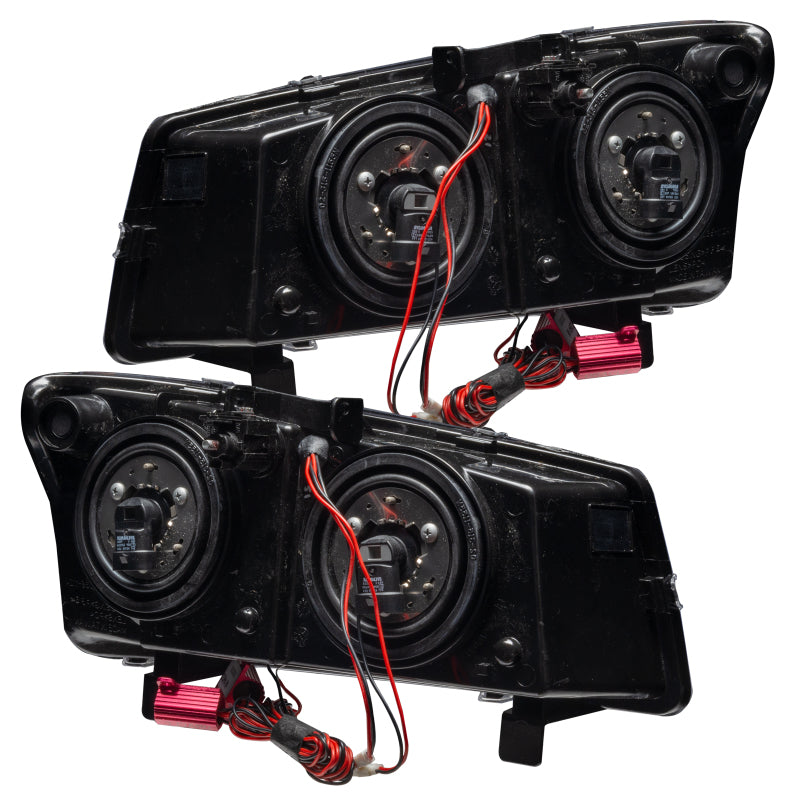 Oracle Lighting 03-06 Chevrolet Silverado Pre-Assembled LED Halo Headlights -UV/Purple - 7197-007