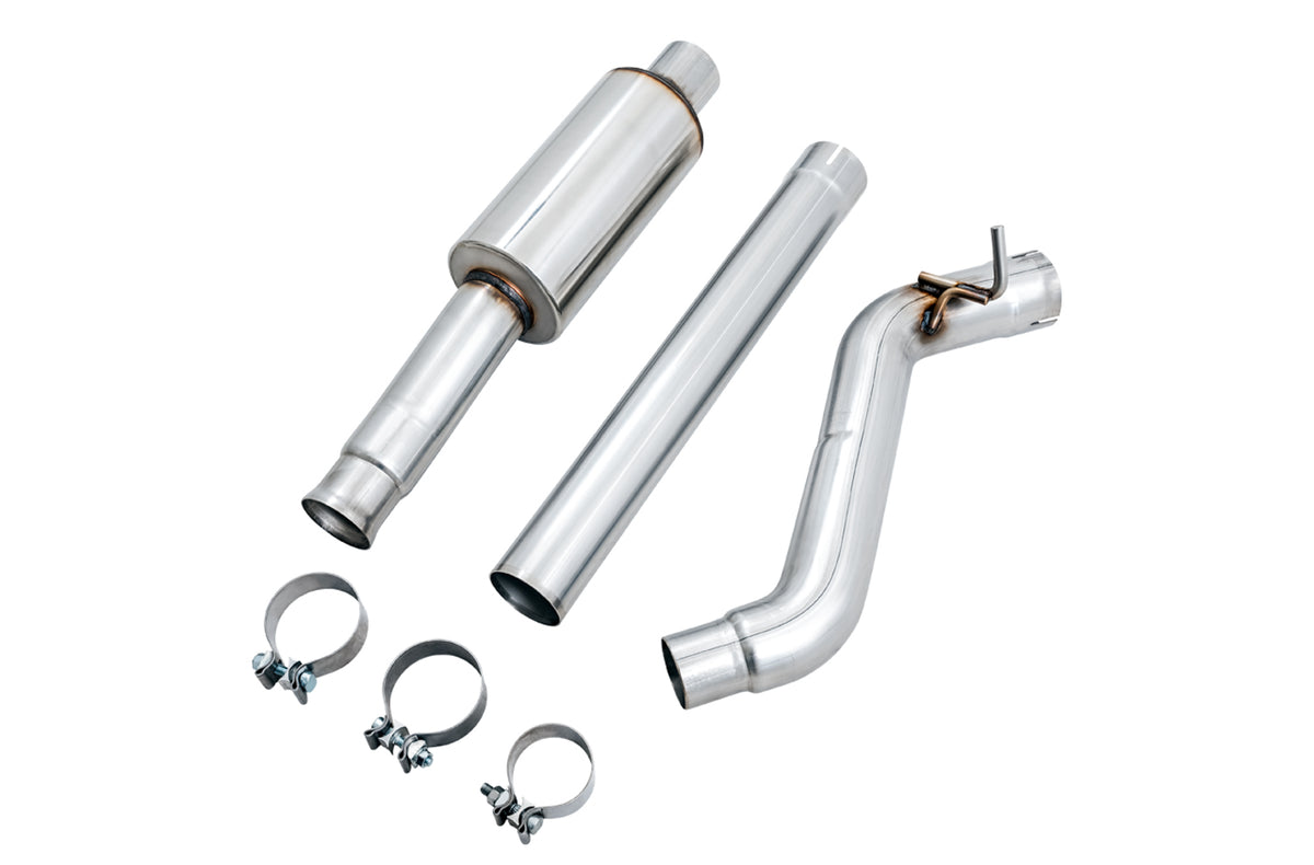 AWE Tuning 2018+ Jeep Wrangler JL/JLU 2.0T Resonated Mid Pipe - 3015-11003