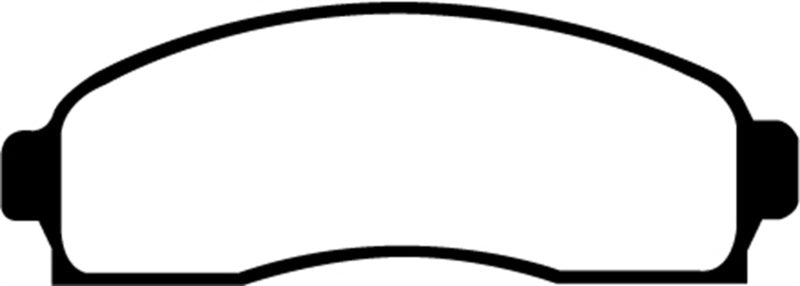 EBC 03-06 Chevrolet Equinox 3.4 Greenstuff Front Brake Pads - DP61617