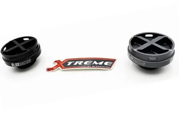 BLOX Racing Xtreme Line Titanium Honda Oil Cap - BXAC-00502-TI - front view