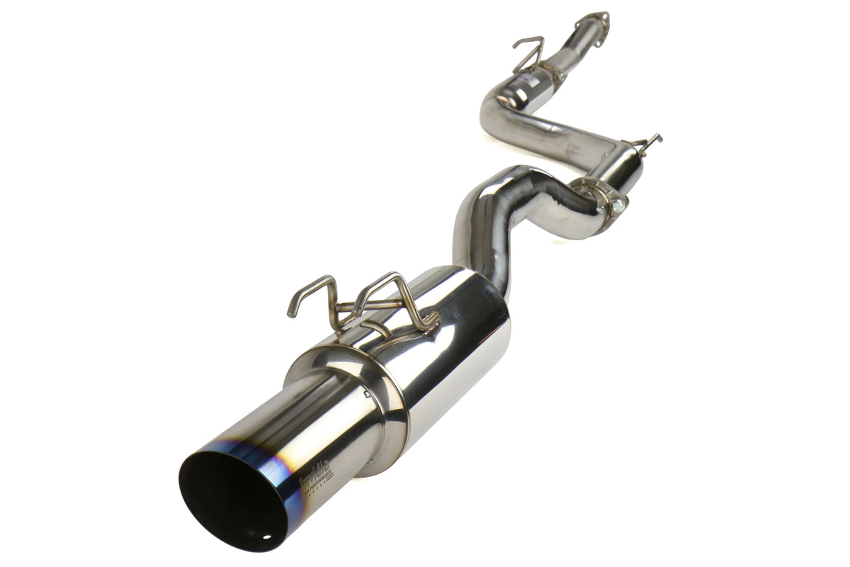 Invidia 12-15 Honda Civic Si Coupe N1 Titanium Tip 76mm Cat-Back Exhaust