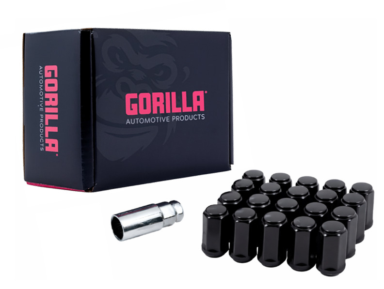 Gorilla Automotive - 5lug 14-1.50 3/4 Hex Wik Duplex Blk - K5LT19-14150BGR